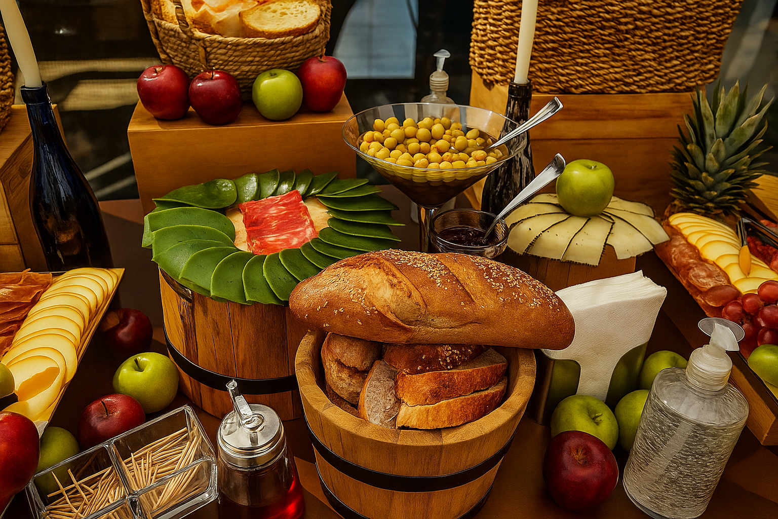 Ambientación de evento elegante